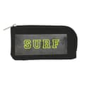 Miniatyrbillede 1 af 2: Penalhus Safta Surf Sort (23 x 11 x 1 cm)