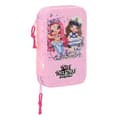 Miniatyrbillede 1 af 6: Dobbelt penalhus Na!Na!Na! Surprise Sparkles Pink (28 Dele)
