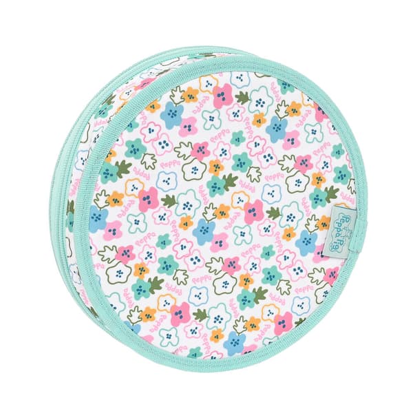 Kynäkotelo Peppa Pig Cosy corner Pyöreä Vaaleansininen (18 Kappaletta)