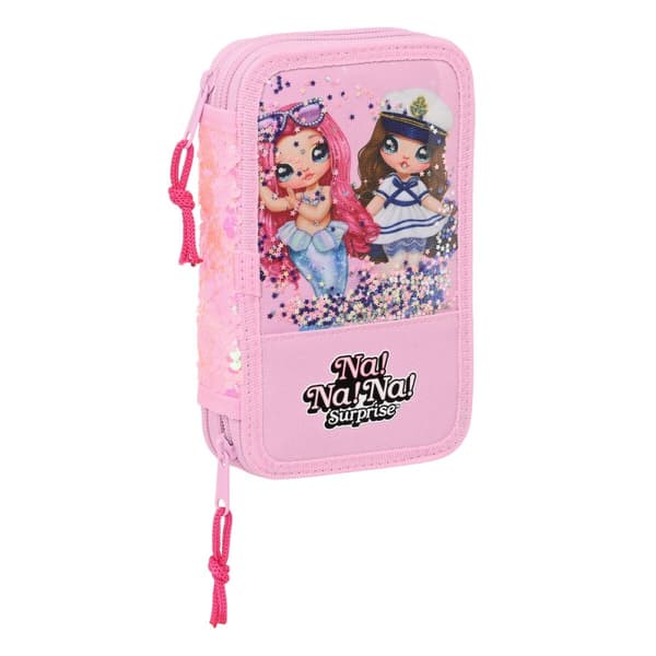 Tuplapenaali Na!Na!Na! Surprise Sparkles Pinkki (28 Kappaletta)