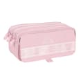 Pikkukuva 1 / 4: Kolmilokeroinen laukku Kappa 21,5 x 10 x 8 cm Pinkki