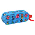 Miniatyrbillede 3 af 3: Dobbelt carry-all PJ Masks Blå 21 x 8 x 6 cm