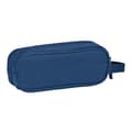 Miniatyrbillede 2 af 3: Dobbelt carry-all Safta Marineblå 21 x 8 x 6 cm