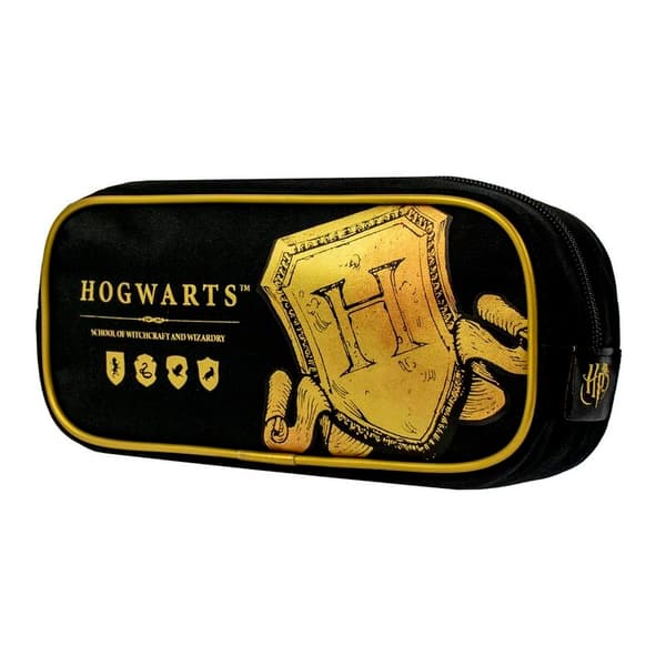Harry Potter - Rektangulärt pennskrin Hogwarts vapensköld