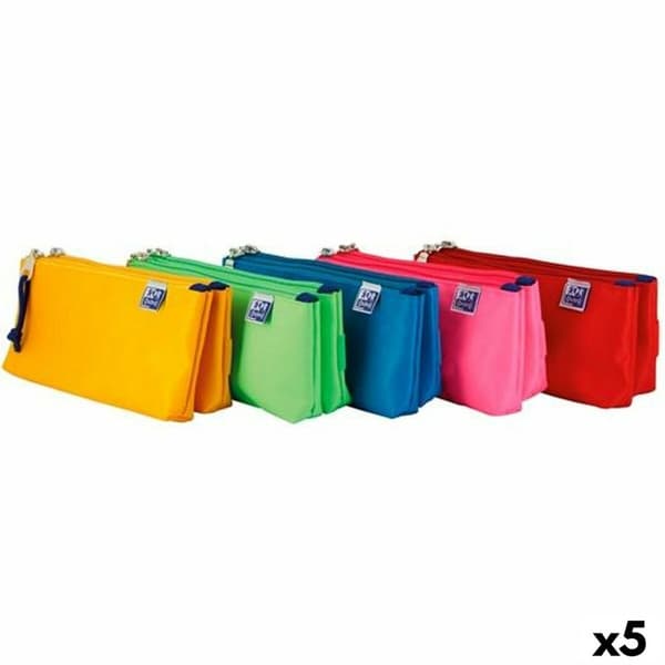 Dobbelt carry-all Oxford Kangoo Kids 22 x 5 x 10 cm (5 enheder)