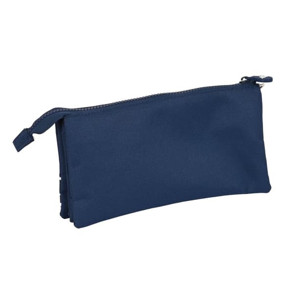 Tredobbelt bæretaske Kappa Navy Marineblå (22 x 12 x 3 cm)