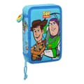 Miniatyrbillede 1 af 5: Penalhus med Tilbehør Toy Story Ready to play Blå 12.5 x 19.5 x 4 cm (28 Dele)