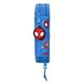 Miniatyrbillede 5 af 5: Penalhus med Tilbehør Spiderman Team up Blå 12.5 x 19.5 x 4 cm (28 Dele)