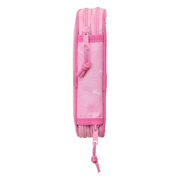 Penalhus med Tilbehør Barbie Girl Pink 12.5 x 19.5 x 4 cm (28 Dele)