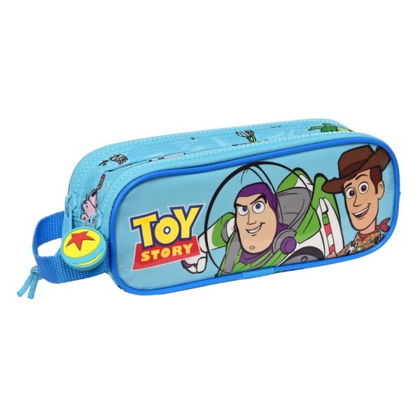Dobbelt carry-all Toy Story Ready to play Lyseblå (21 x 8 x 6 cm)
