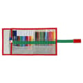 Miniatyrbillede 2 af 2: Penalhus med Tilbehør Benetton Pop Grå (27 Dele) (7 x 20 x 7 cm)