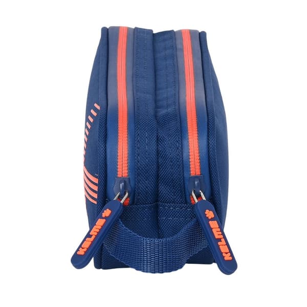 Dobbelt carry-all Kelme Navy blue Orange Marineblå (21 x 8 x 6 cm)