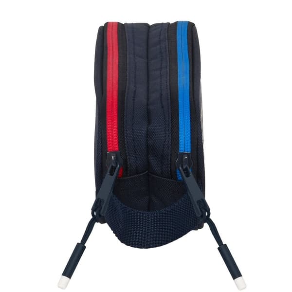 Dobbelt carry-all Benetton Sixties Marineblå (21 x 8 x 6 cm)