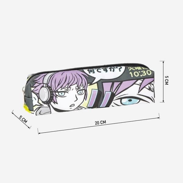 Penalhus Otaku 20 x 5 x 5 cm Lysegrå