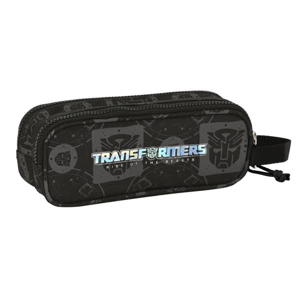 Dobbelt carry-all Transformers Sort 21 x 8 x 6 cm
