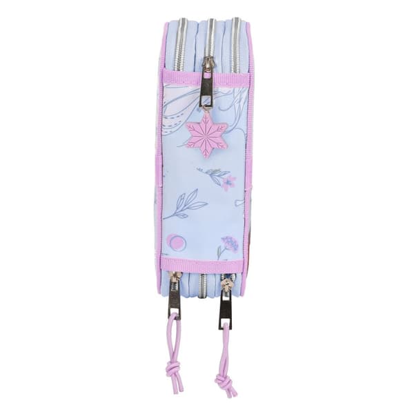Tredobbelt Penalhus Frozen Believe 12.5 x 19.5 x 5.5 cm Syren (36 Dele)