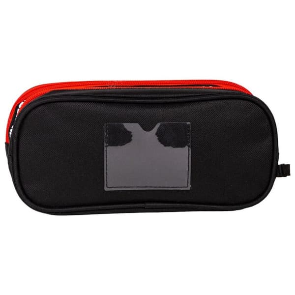Dobbelt carry-all Spiderman Sort 22,5 x 8 x 10 cm