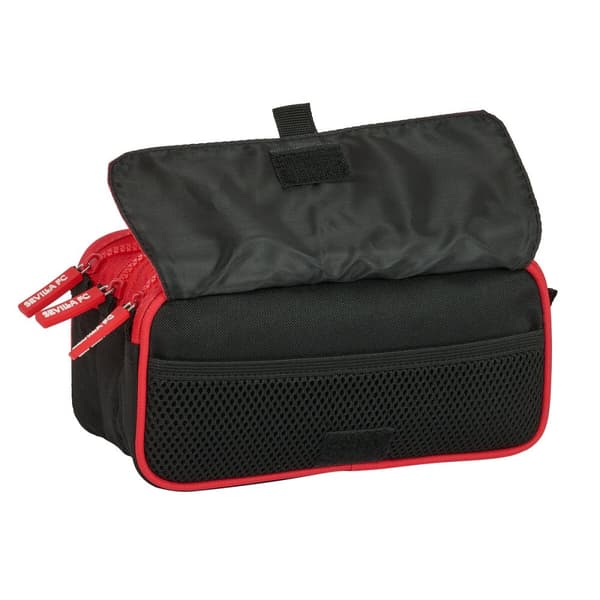 Dobbelt carry-all Sevilla Fútbol Club Sort Rød 21,5 x 10 x 8 cm