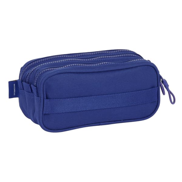 Dobbelt carry-all F.C. Barcelona Rød Marineblå 21,5 x 10 x 8 cm