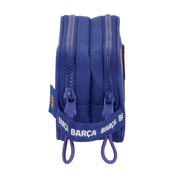 Dobbelt carry-all F.C. Barcelona Rød Marineblå 21 x 8 x 6 cm
