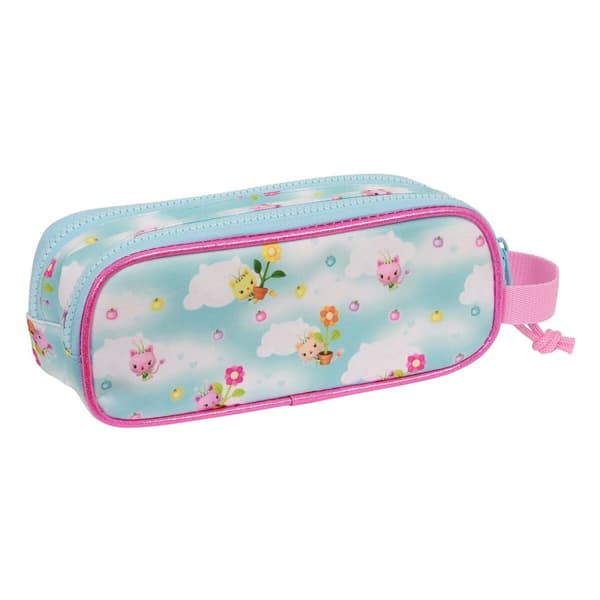 Dobbelt carry-all Gabby's Dollhouse Blå 21 x 8 x 6 cm