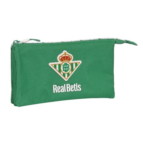 Dobbelt carry-all Real Betis Balompié Grøn 22 x 12 x 3 cm