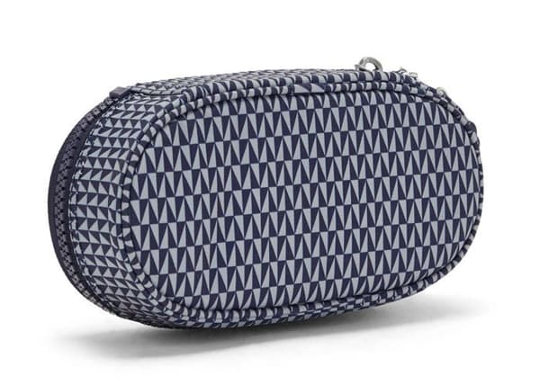 kipling Blå Grå Pennfodral för tjejer - Back To School Duobox Pennfodral M Triangle Blue 150244