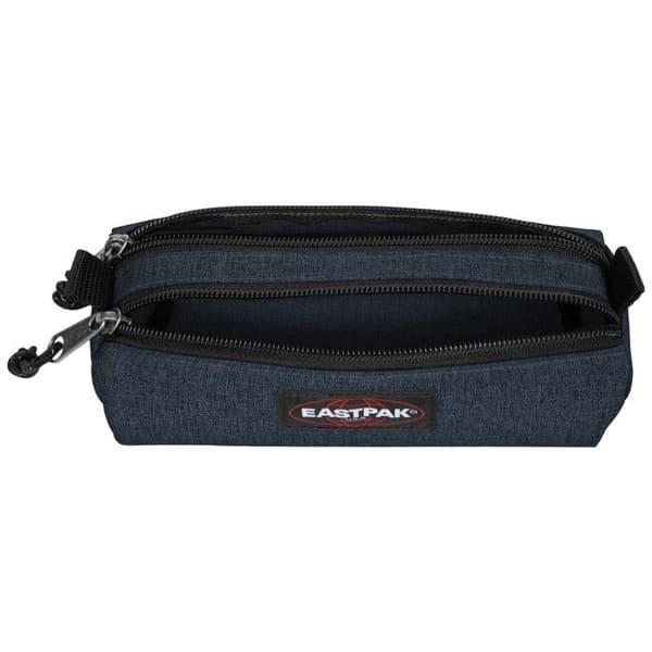 Pennfodral - Eastpak - Double Benchmark - Denim - 2 fack - 100 % vegansk