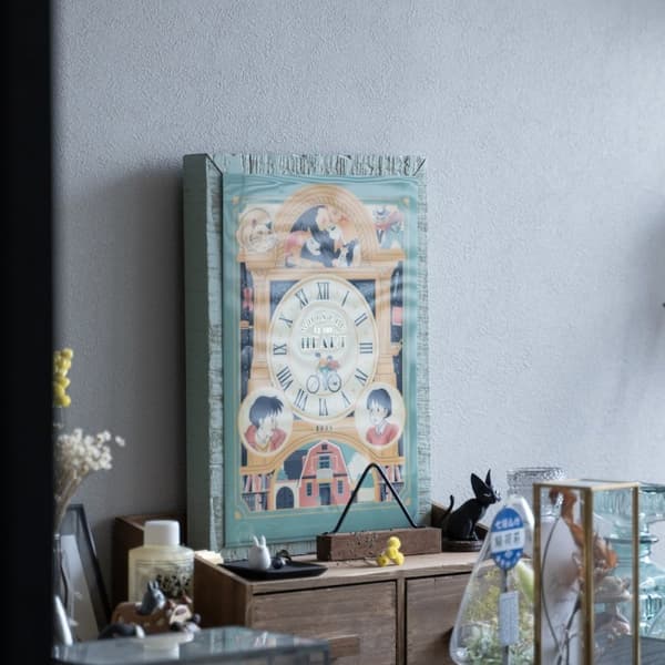 Ghibli - Si tu tend l'oreille - Art Deco A4-mapp