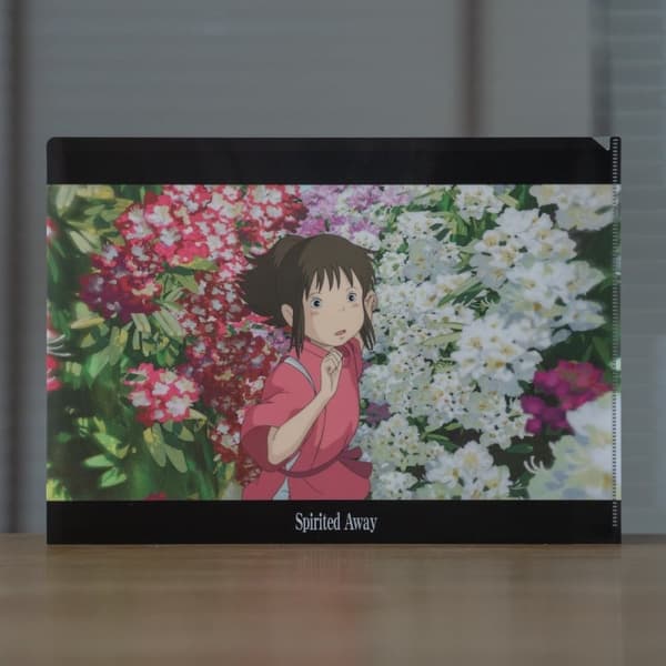 Ghibli - Spirited Away - Among the flowers A4 folder