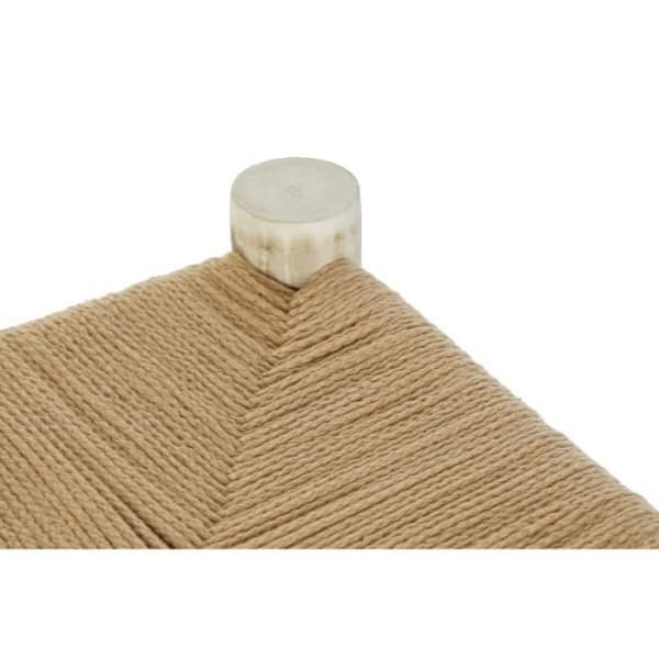 Taburett - DKD Home Decor - Natur Brun - 31 x 31 x 40 cm - Fiber - Stilhus