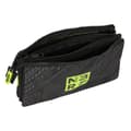 Miniatyrbillede 3 af 3: Tredobbelt bæretaske Nerf Get ready Sort 22 x 12 x 3 cm