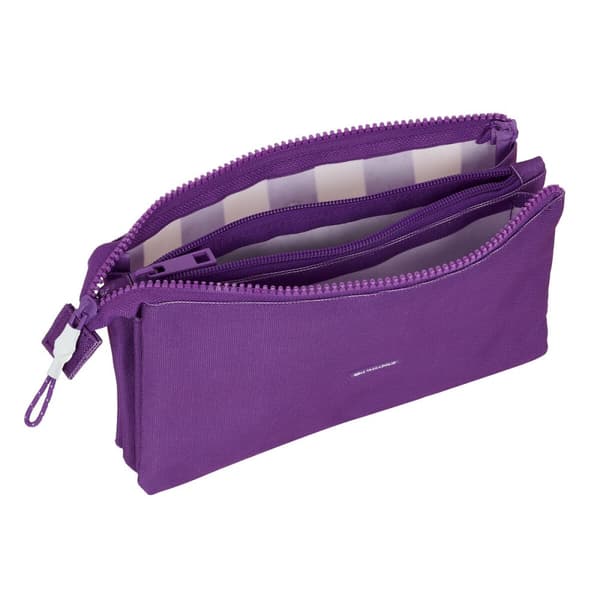Dobbelt carry-all Real Valladolid C.F. Lilla 22 x 12 x 3 cm