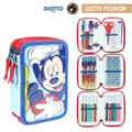 Miniatyrbillede 1 af 5: Disney Mickey Giotto triple pencil case