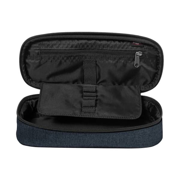Pennfodral - Eastpak - Oval trippeldnim - 100 % polyester - Blixtlås - 22,5 x 9 x 5 cm