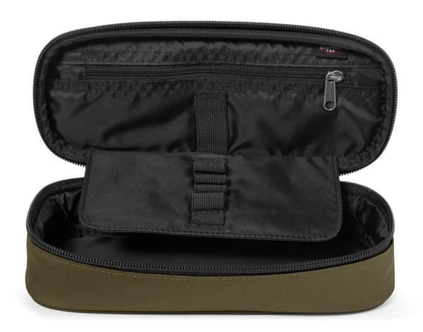 EASTPAK Olive Green pennfodral för kvinnor och män - Oval Single Army Olive 159183