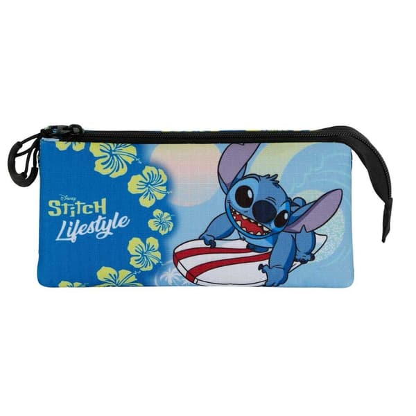 Disney Stitch Lifestyle pencil case triple