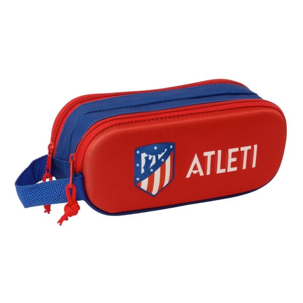 Kaksilokeroinen laukkku Atlético Madrid Punainen 21 x 8 x 6 cm 3D
