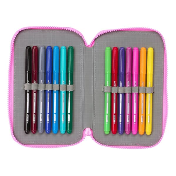 Tuplapenaali My Little Pony Magic Pinkki Turkoosi 12.5 x 19.5 x 4 cm 28 Kappaletta