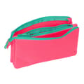 Miniatyrbillede 2 af 3: Tredobbelt bæretaske Nait Nait Rosa fluor Pink 22 x 12 x 3 cm