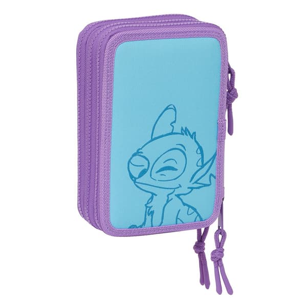 Safta Stitch Sweet Triple 36 Units Fyldt Blyantshus Lilla Mand