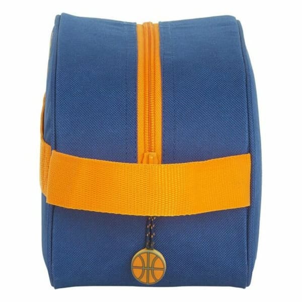 Kouluvessalaukku Valencia Basket M248 Sininen Oranssi 26 x 15 x 12 cm
