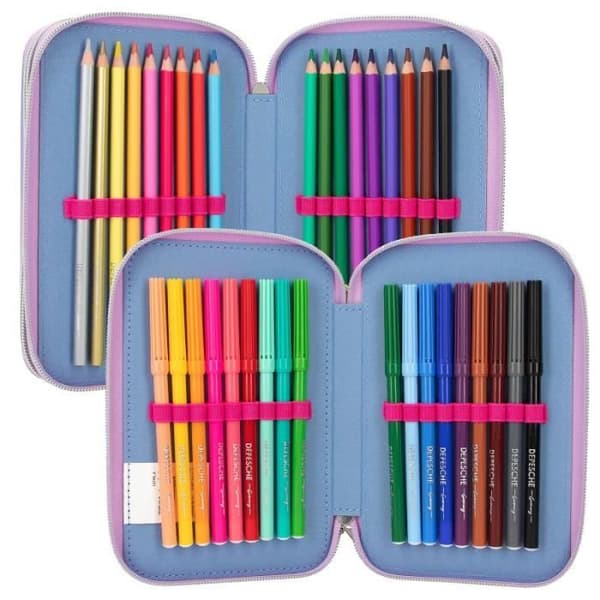 Trousse - TOP MODEL - 12749 - 3 fack - Reflekterande material - Blandet