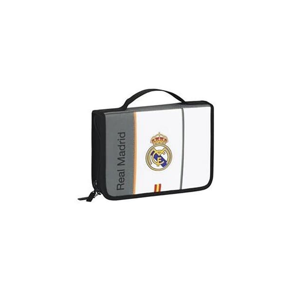 Portafoglio Real Madrid 3ª Squadra 24/25 - Design Ufficiale, 12.5x9.5cm, Grigio, Con 2 Anni Garanzia - Foto 4