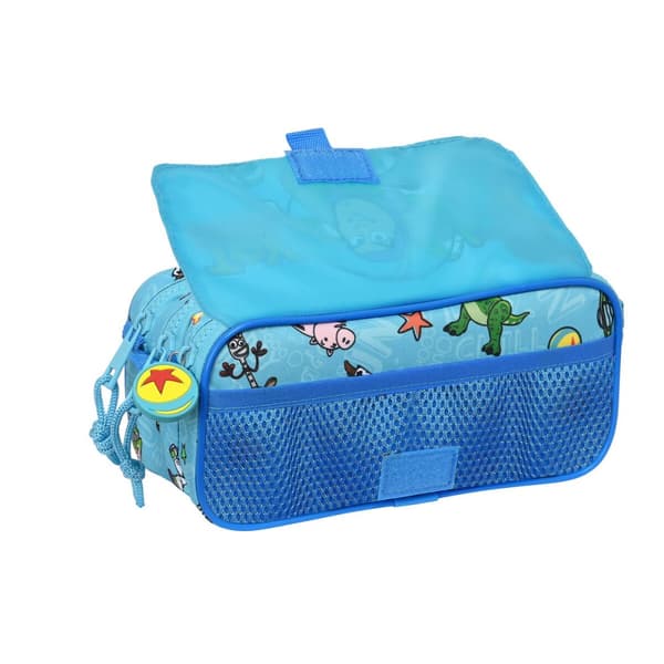 Tredubbel Carry-all Toy Story Ready to play Ljusblå (21,5 x 10 x 8 cm)