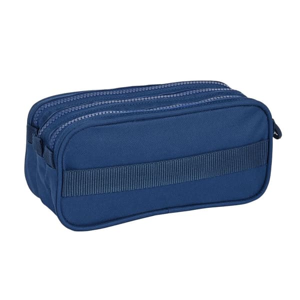 Tredubbel Carry-all Kappa 21,5 x 10 x 8 cm Marinblå