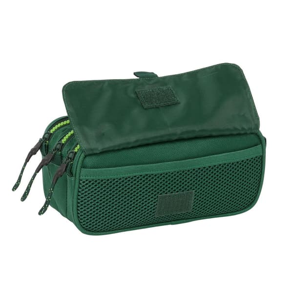 Tredubbel Carry-all Real Betis Balompié Grön 21,5 x 10 x 8 cm