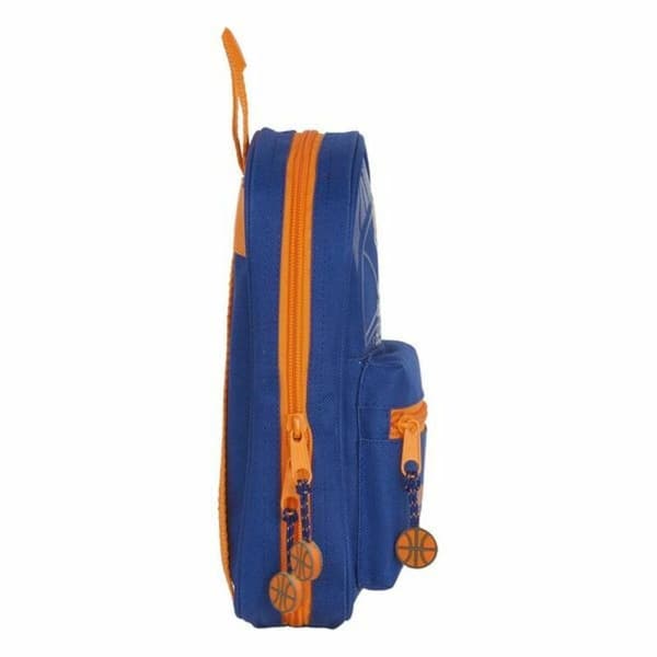 Reppupenaali Valencia Basket M847 Sininen Oranssi 12 x 23 x 5 cm