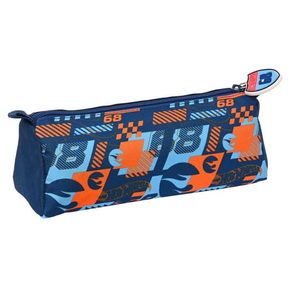 Penalhus Hot Wheels Speed club Orange Marineblå (21 x 8 x 7 cm)