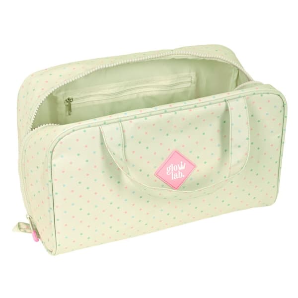 Kouluvessalaukku Glow Lab Magic flow Beige 31 x 14 x 19 cm